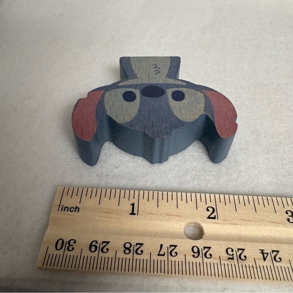 STITCH KIDEA Japan Small Wooden Figure Toy - Picture 8 of 9